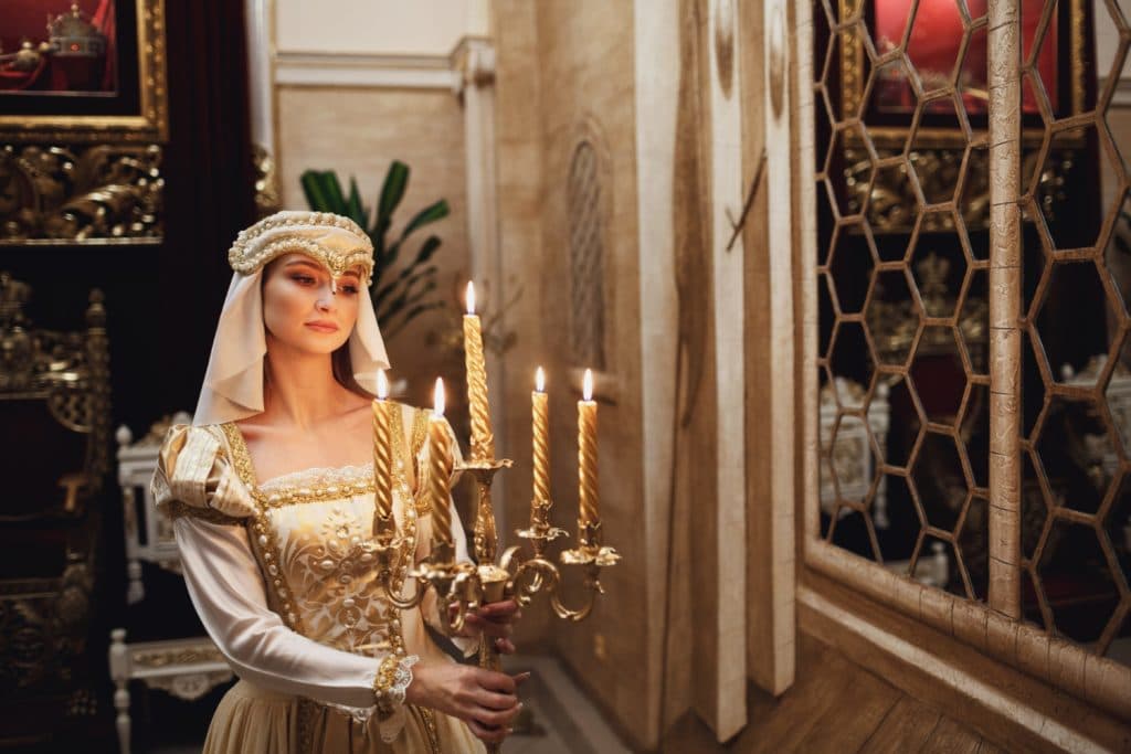 Gold has graced the interiors of palaces and temples for thousands of years